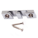 1Pcs Metal Guitar Roller String Retainer Tree for 3 String Bass Box Guitar Accessories Chrome