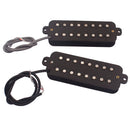 Vulcanized Fiber Alnico V 8 Strings Neck & Bridge Pickup Humbucker Electric Guitar Parts Accessories