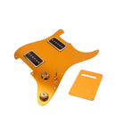 1 Set Gold Electric Guitar Pick Guard HH08 with Single Coil Alnico V Pickup P09 for ST Guitar