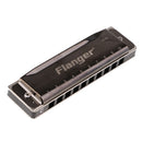 10 Hole 20 Tone Harmonica with Case Key of C for Blues Jazz Rock Folk Music