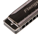10 Hole 20 Tone Harmonica with Case Key of C for Blues Jazz Rock Folk Music