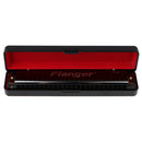 24 Hole 48 Tone Harmonica with Case Key of C for Blues Jazz Rock Folk Music