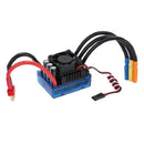 Waterproof 4076 2000KV Brushless Motor+120A ESC +LED Program Card for 1/8 RC Car Truck Model Vehicle Parts High Efficiency New