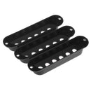 Set/3Pcs Single Coil Pickup Cover for Stratocaster ST SQ Fender Guitar Parts Accessory Black
