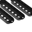 Set/3Pcs Single Coil Pickup Cover for Stratocaster ST SQ Fender Guitar Parts Accessory Black