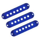 3Pcs Single Coil Guitar Pickup Covers for Stratocaster ST SQ Fender Guitars Blue
