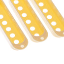 3Pcs/Pack Single Coil Pickup Covers for Fender Strat Guitar Replacement Cream