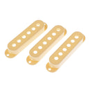 3Pcs/Pack Single Coil Pickup Covers for Fender Strat Guitar Replacement Cream