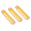 3Pcs/Pack Single Coil Pickup Covers for Fender Strat Guitar Replacement Cream