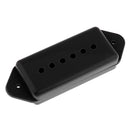 2Pcs Black Humbucker Pickup Covers 50mm 52mm Pole Space Electric Guitar Parts
