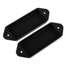 2PCS P90 Guitar Pickup Cover Shell Sealed Closed for Electric Guitar Black