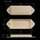 2PCS P90 Guitar Pickup Cover Shell Sealed Closed for Electric Guitar Black