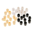 10Pcs Toggle Switch Knobs Tips Cap Button for ST SQ TL Electric Guitar White
