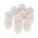 10Pcs Toggle Switch Knobs Tips Cap Button for ST SQ TL Electric Guitar White