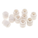 10Pcs Toggle Switch Knobs Tips Cap Button for ST SQ TL Electric Guitar White