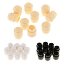 10Pcs Toggle Switch Knobs Tips Cap Button for ST SQ TL Electric Guitar White
