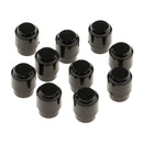 10Pcs Black Plastic Electric Guitar 5-Way 3-way Toggle Switch Knob Caps for ST SQ TL