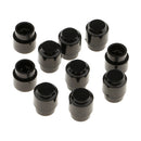 10Pcs Black Plastic Electric Guitar 5-Way 3-way Toggle Switch Knob Caps for ST SQ TL