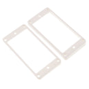 Set of 2 Neck and Bridge Pickup Frame Mounting Rings for LP Guitar