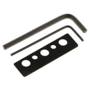 Durable Black Plastic String Tremolo Lock Nut for Electric Guitar Replacement Parts