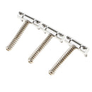 3pcs Silver Bridge Saddles for Fender Tele Guitar Replacement Parts