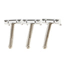 3pcs Silver Bridge Saddles for Fender Tele Guitar Replacement Parts