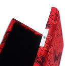 Red Wood Oboe Reed Box Case Hold 6 Pieces Oboe Reed Musical Instrument Parts