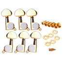 3R 3L Sealed String Tuning Pegs Keys Machine Heads Tuner for Epi Style Acoustic Electric Guitar