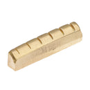 Acoustic Folk Guitar Slotted Nut Brass Instrument Replacement Parts - 43x6mm