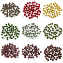 50pieces Model Ball Shaped Trees Train Garden Wargame Diorama 1:75 HO OO Scale Yellow Green