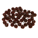 50pieces Model Ball Shaped Trees Train Garden Wargame Diorama 1:75 HO OO Scale Red Green