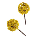 50pieces Model Tree Train Railway Building Street Scenery Scale OO HO Light Yellow