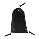 Black Truss Rod Cover Plate with Screws for 3 Hole Electric Guitar Parts Accessories