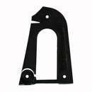 Black Truss Rod Cover Plate with Screws for 3 Hole Electric Guitar Parts Accessories