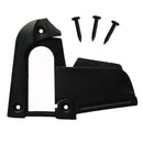 Black Truss Rod Cover Plate with Screws for 3 Hole Electric Guitar Parts Accessories