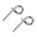 7pcs/set Metal Wire Brain Teaser Puzzle Game Magic Trick for Children Adults Gift