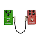 3PCS Guitar Effect Pedal Patch Cables with 1/4 inch Right Angle Plug 30CM