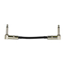 3PCS Guitar Effect Pedal Patch Cable w/ Right Angle for Electric Guitar 15cm