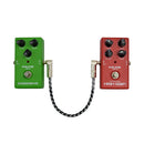 3pcs Guitar Effect Pedal Cable Patch Cable Cord with 1/4'' Right Angle Connector for Guitar Bass