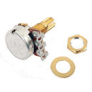 5 Pcs Mini Golden Short Shaft Pot A500K-ohm Volume Control for Guitar Bass