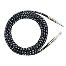 6M 20FT 6.35mm Guitar AMP Instrument Straight to Straight JACK Lead Cable