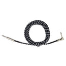 10Feet Electric Guitar Amplifier Cable 6.35mm 1/4'' Right angle to Straight