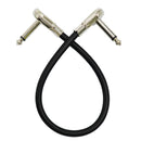6pcs Guitar Parts Patch Cable Guitar Effects Pedal Patch Lead 30cm Length with Jack