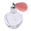 Clear Crystal Vintage Glass Empty Refillable Perfume Bottle with Spray Atomizer 100ML Pink Perfect Gift for your Friends