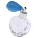 Clear Crystal Vintage Glass Empty Refillable Perfume Bottle with Spray Atomizer 100ML Blue Perfect Gift for your Friends