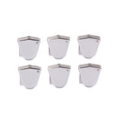 6 Pieces Tuning Key Knobs Tuner Buttons Cap for Guitar Replacement Accessory