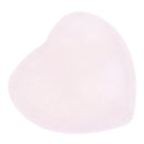 Polished Quartz Crystal Heart Shape Stone Gemstone for Home Decoration Collectable Pink 0.59 x 0.59 x 0.39inch