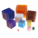 Kids 1-10 Beads Bar Cubes for Montessori Mathematics Early Learning Building Blocks Toy Gift