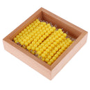 Montessori Addition Subtraction Multiplication Division Learning Toy - 45Pcs Tens Beads Bar