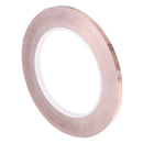 Copper Foil Adhesive Tape Shielding 3mm x 30M Conductive for Electric Guitar Single Conductive